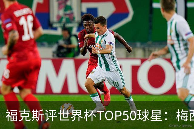 福克斯评世界杯TOP50球星：梅西第1、姆巴佩第2罗德里第7，无C罗